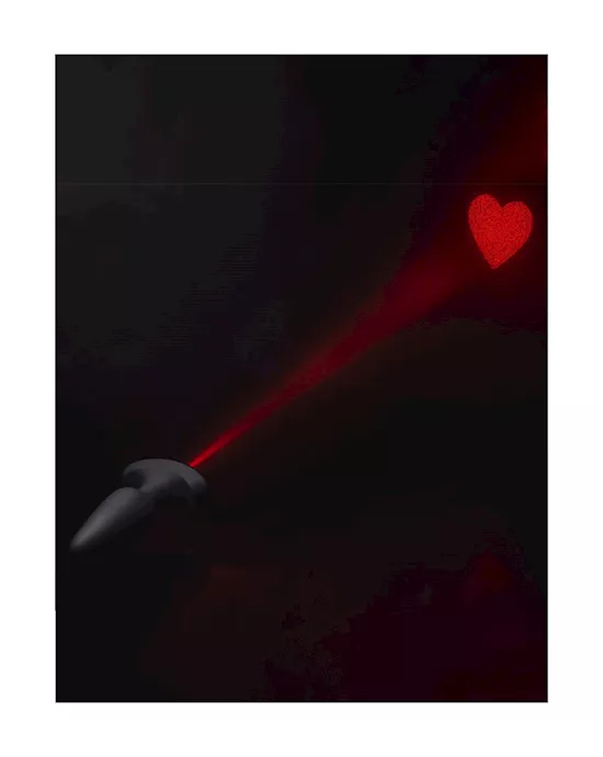 Booty Sparks 28x Laser Heart Anal Plug