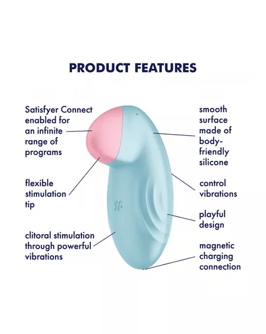Satisfyer Tropical Tip With Connect App Compatibility