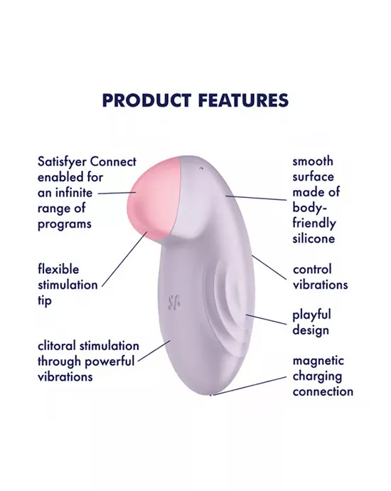 Satisfyer Tropical Tip With Connect App Compatibility