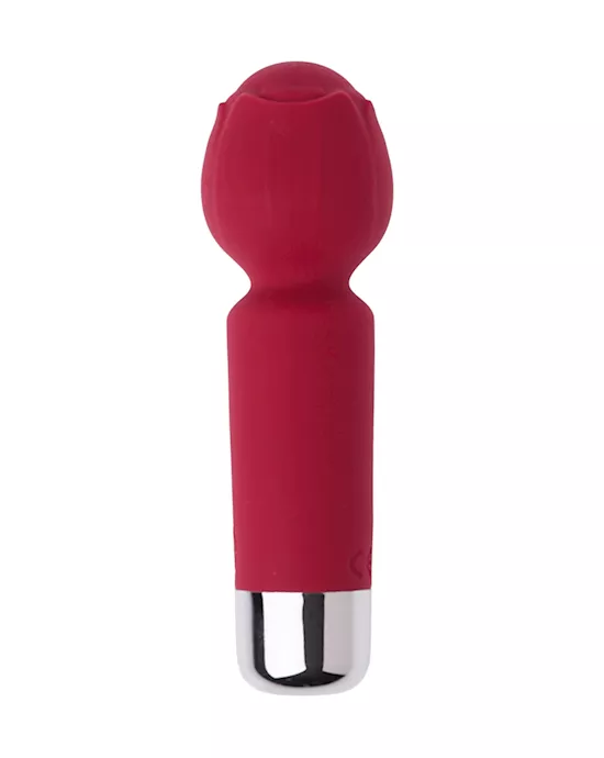 Play Rose Mini Wand Vibrator