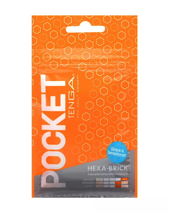 POCKET TENGA HEXA-BRICK Stroker