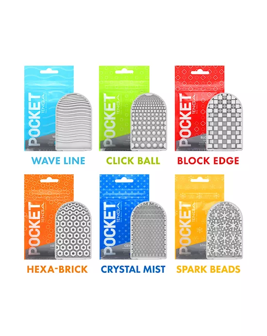 POCKET TENGA HEXA-BRICK Stroker