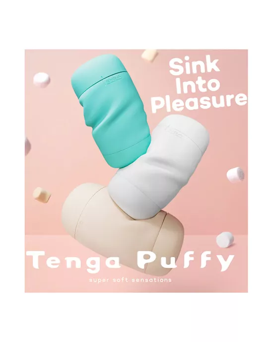 TENGA Puffy Mint Green