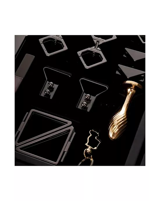 Lockink All-in-1 Bdsm Play Kit - Dark Alligator