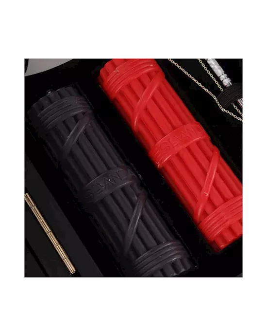 Lockink All-in-1 Bdsm Play Kit - Dark Alligator