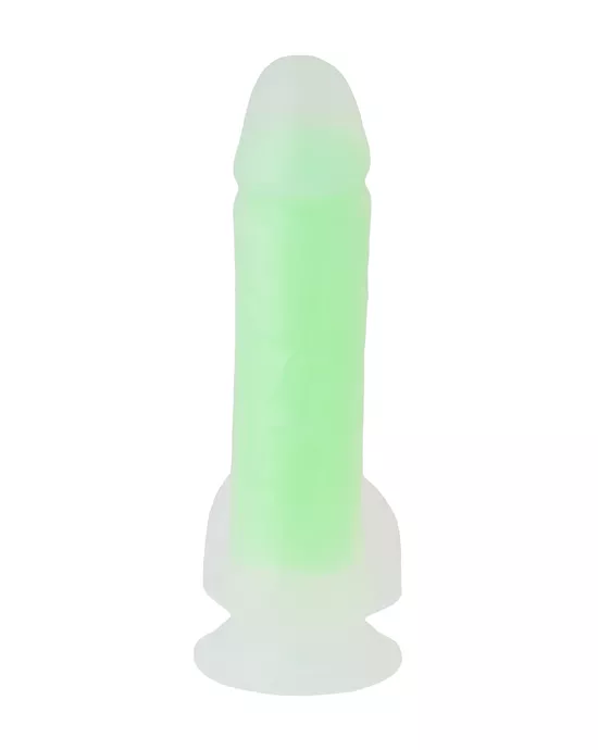 Nood Colours Glow in the Dark Dildo with Balls
