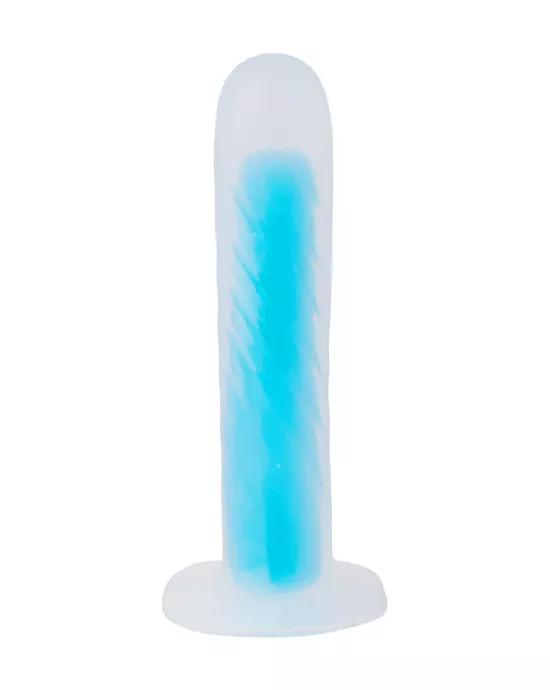 Nood Colours Glow in the Dark Dildo with Heart Shaped Base