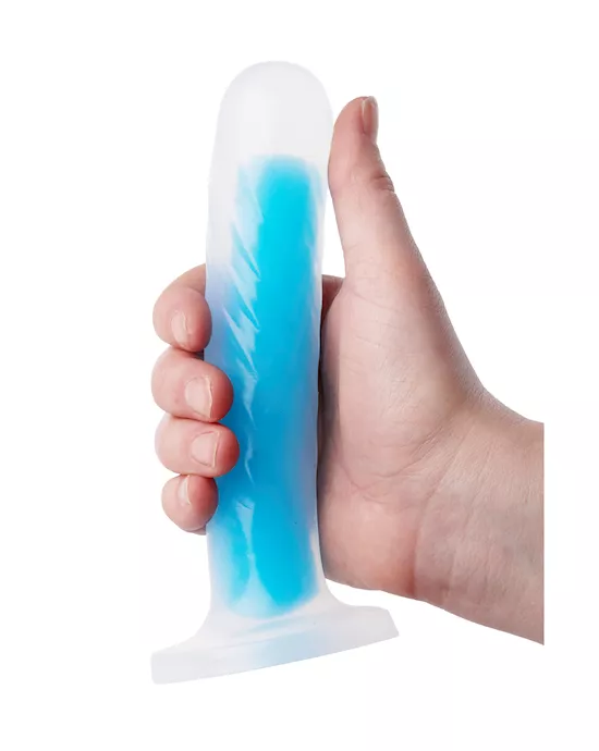 Nood Colours Glow in the Dark Dildo with Heart Shaped Base