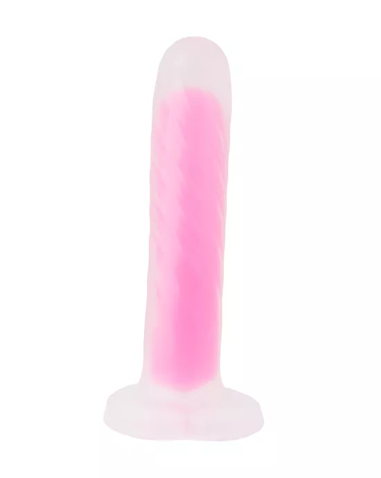 Nood Colours Glow in the Dark Dildo with Heart Shaped Base