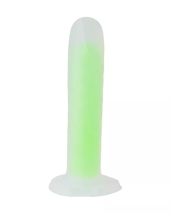 Nood Colours Glow in the Dark Dildo with Heart Shaped Base