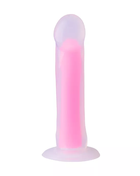 Nood Colours Glow in the Dark Dildo with Balls