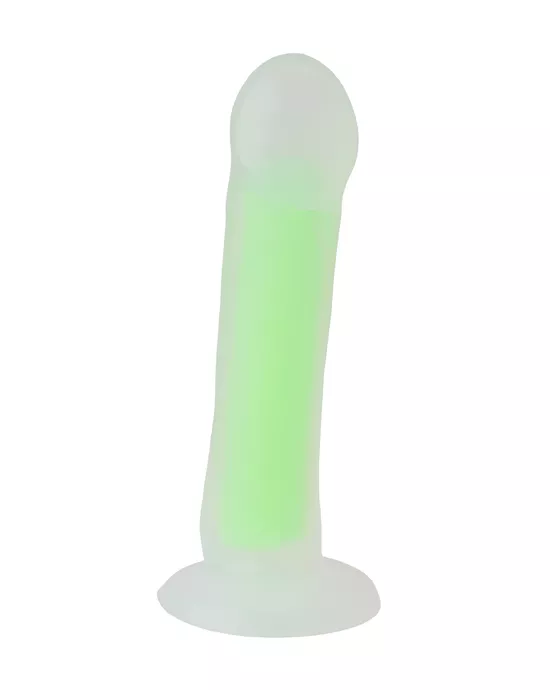 Nood Colours Glow in the Dark Dildo with Balls