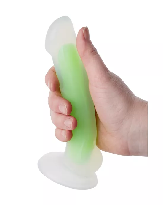Nood Colours Glow in the Dark Dildo with Balls