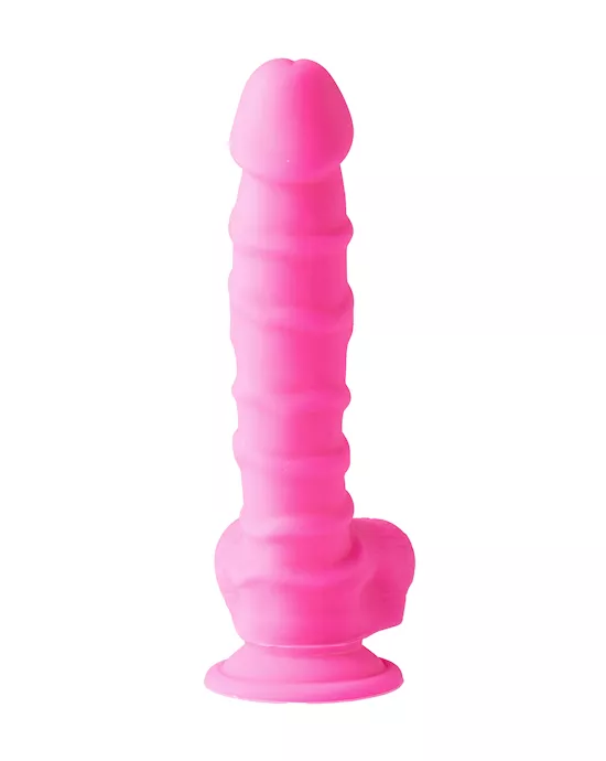 Nood Colours Dual Density Dildo with Balls