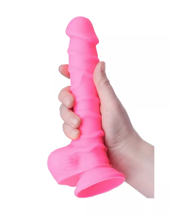 Nood Colours Dual Density Dildo with Balls