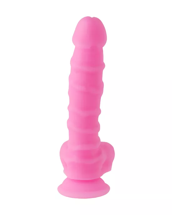 Nood Colours Dual Density Dildo with Balls