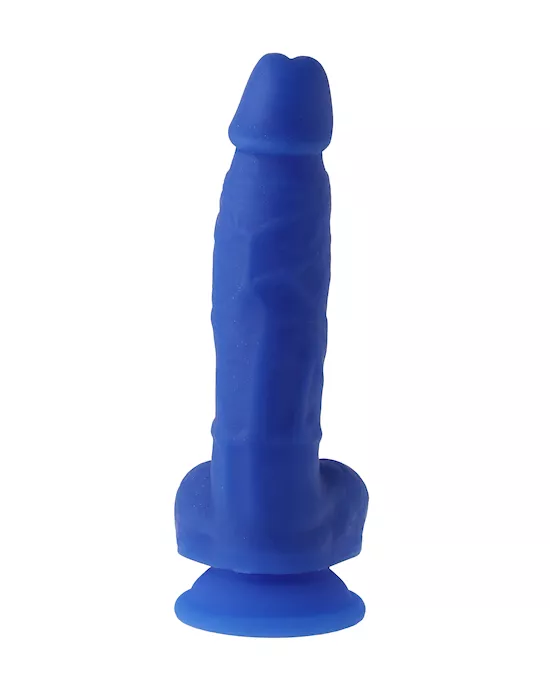 Nood Colours Realistic Glitter Dual Density Dildo with Balls
