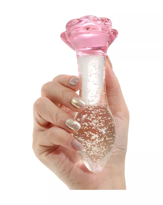 LucentGlowintheDarkRoseButtPlug