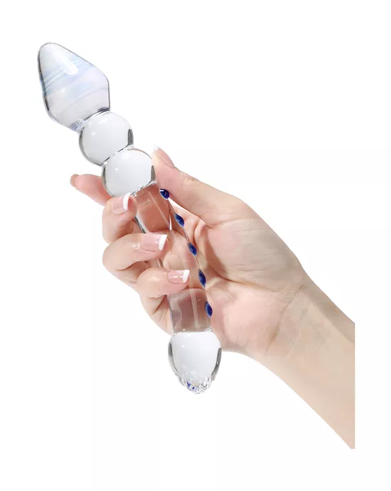 Lucent Spined Glass Wand