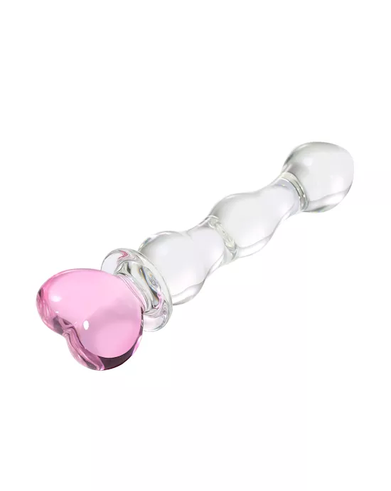 Lucent Heartfelt Glass Massager