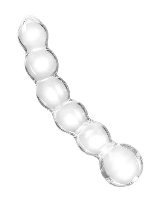 Lucent Beaded Glass Wand