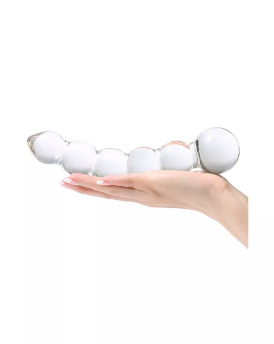 Lucent Beaded Glass Wand