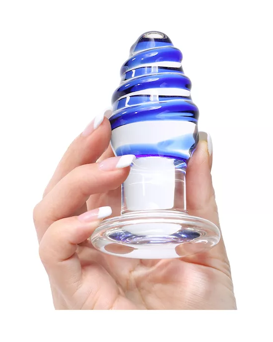 LucentSwirlClassicButtPlug