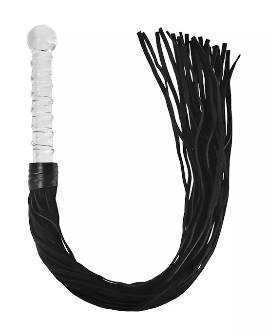 Lucent Glass Handle Flogger