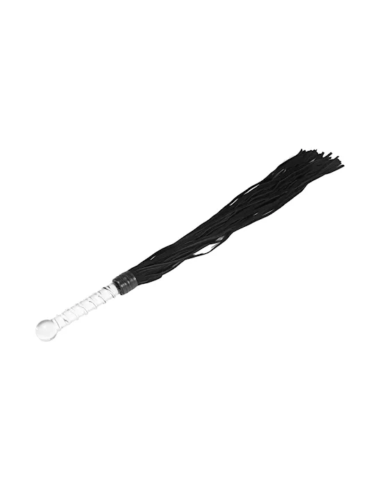 Lucent Glass Handle Flogger