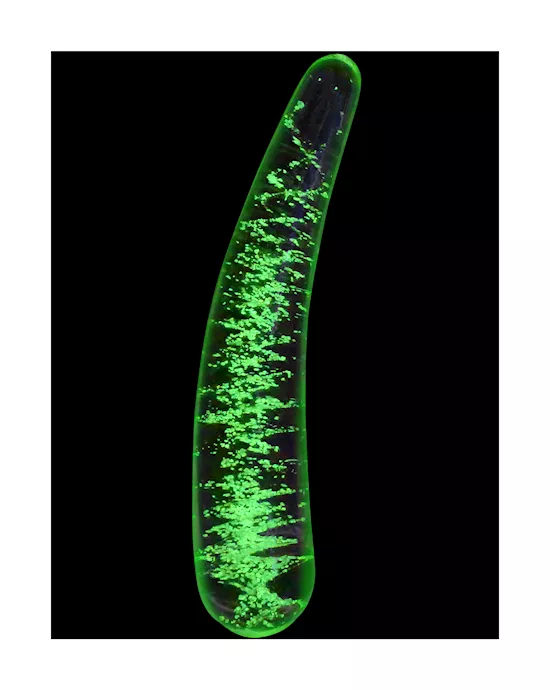 Lucent Glow In The Dark Icicle Glass Wand