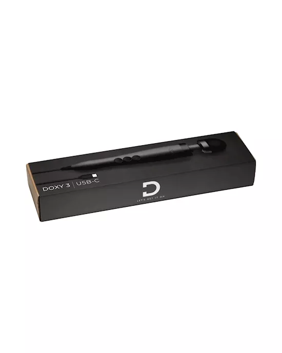 Doxy 3 USB-C Wand Massager