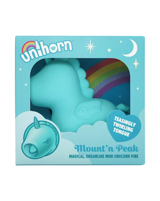 Unihorn Mount'n Peak Tongue Clitoral Vibrator