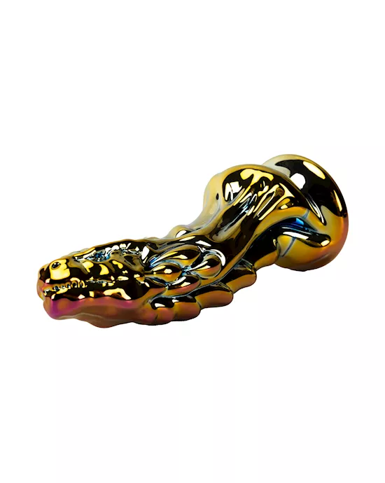 Rising Dragon Glass Dildo