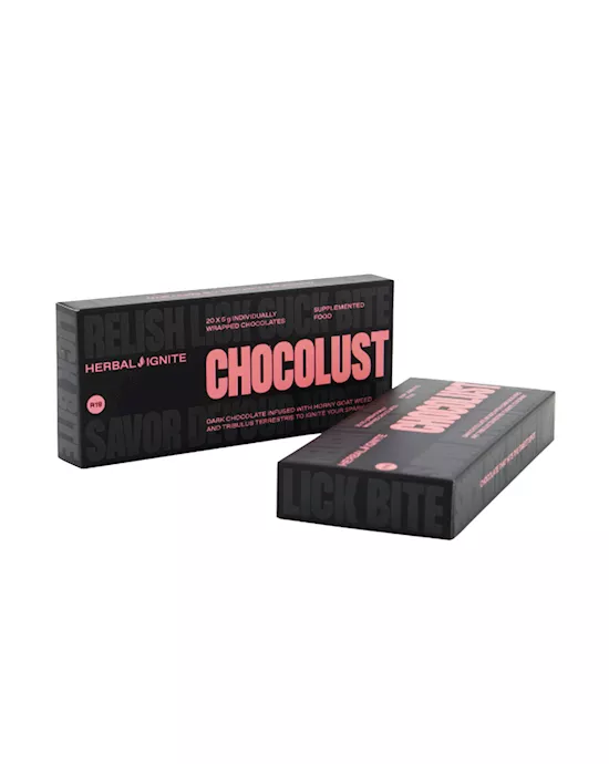 Chocolust Share Box - 20 X 5g Pieces