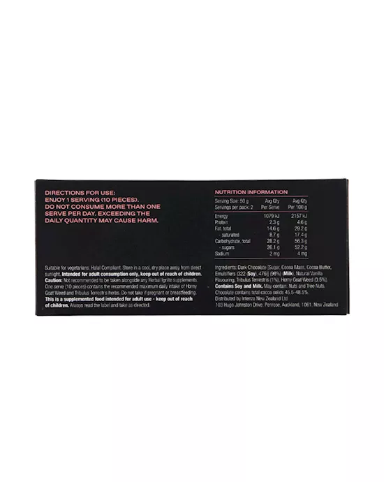 Chocolust Share Box - 20 X 5g Pieces