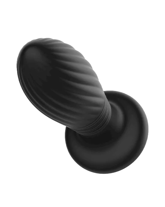 Raunchy Rainbow Remote Controlled Thrusting Butt Plug