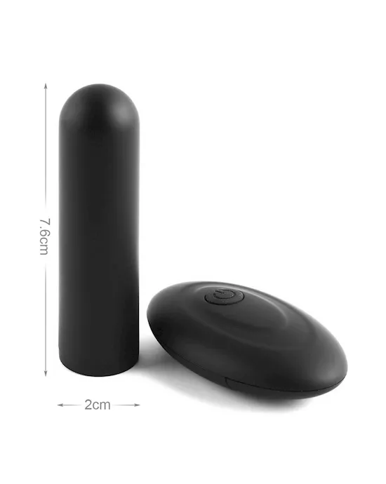 Pleasure Midnight Luxury Fired Up Remote Control Bullet