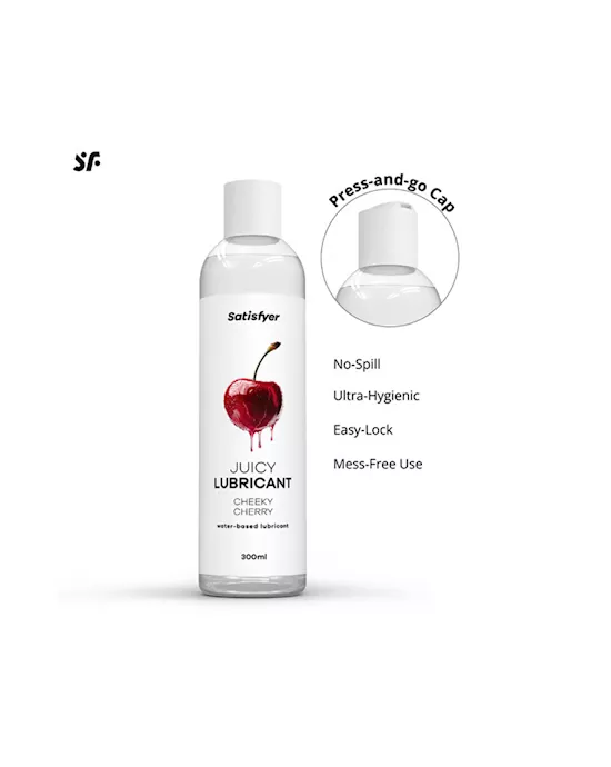 Satisfyer Juicy Lubricant Cheeky Cherry 300ml
