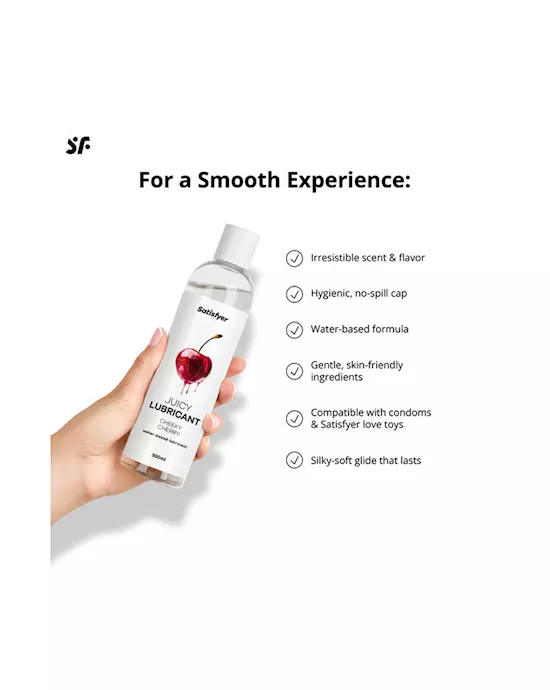 Satisfyer Juicy Lubricant Cheeky Cherry 300ml