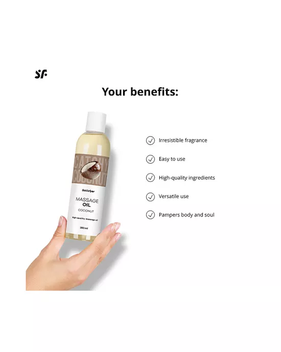 Satisfyer Massage Oil Coconut 250ml