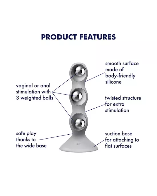 Satisfyer Triple Ball-R Plug