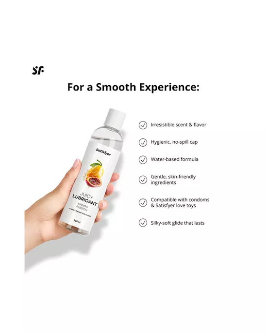 Satisfyer Juicy Lubricant Mango & Passion 300ml