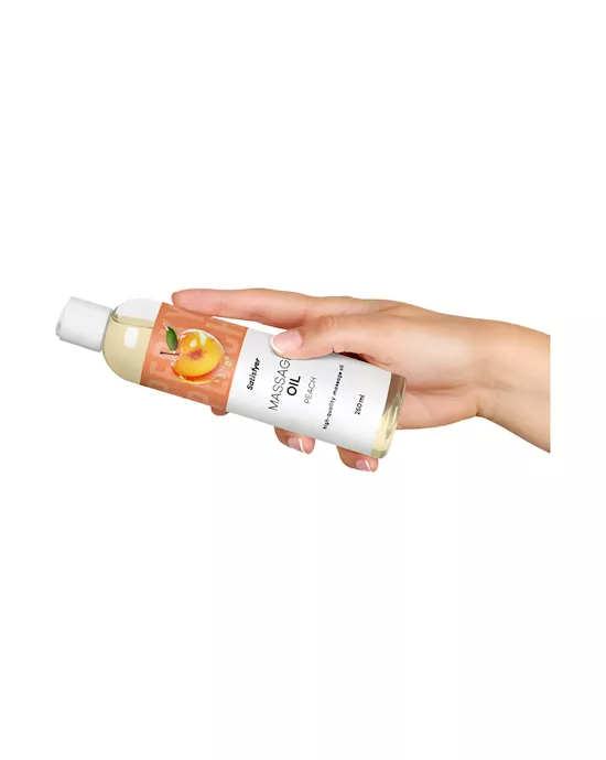 Satisfyer Massage Oil Peach 250ml