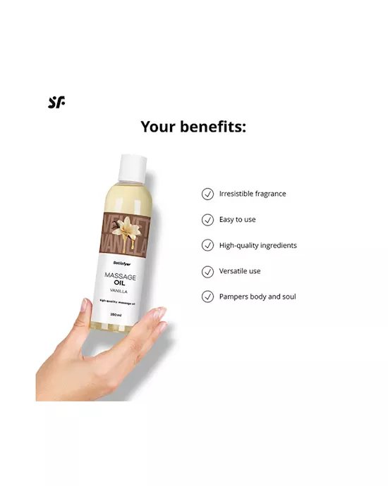 Satisfyer Massage Oil Vanilla 250ml