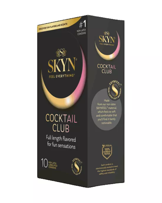SKYN Cocktail Club Flavoured Condoms 10pk