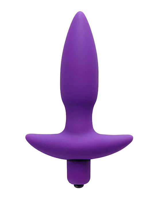 Aria Vibrating Silicone Butt Plug- Small