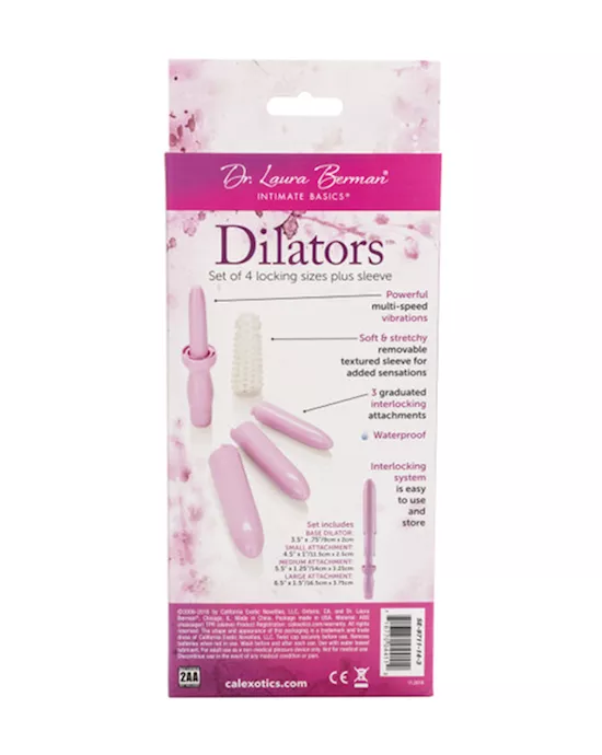 Berman Dilator pelvic floor strengthening set