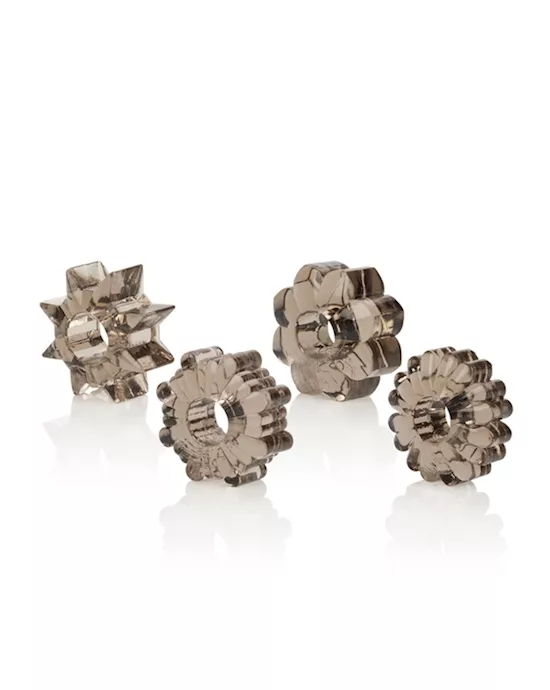 Basic Essentials Set of 4 Rings